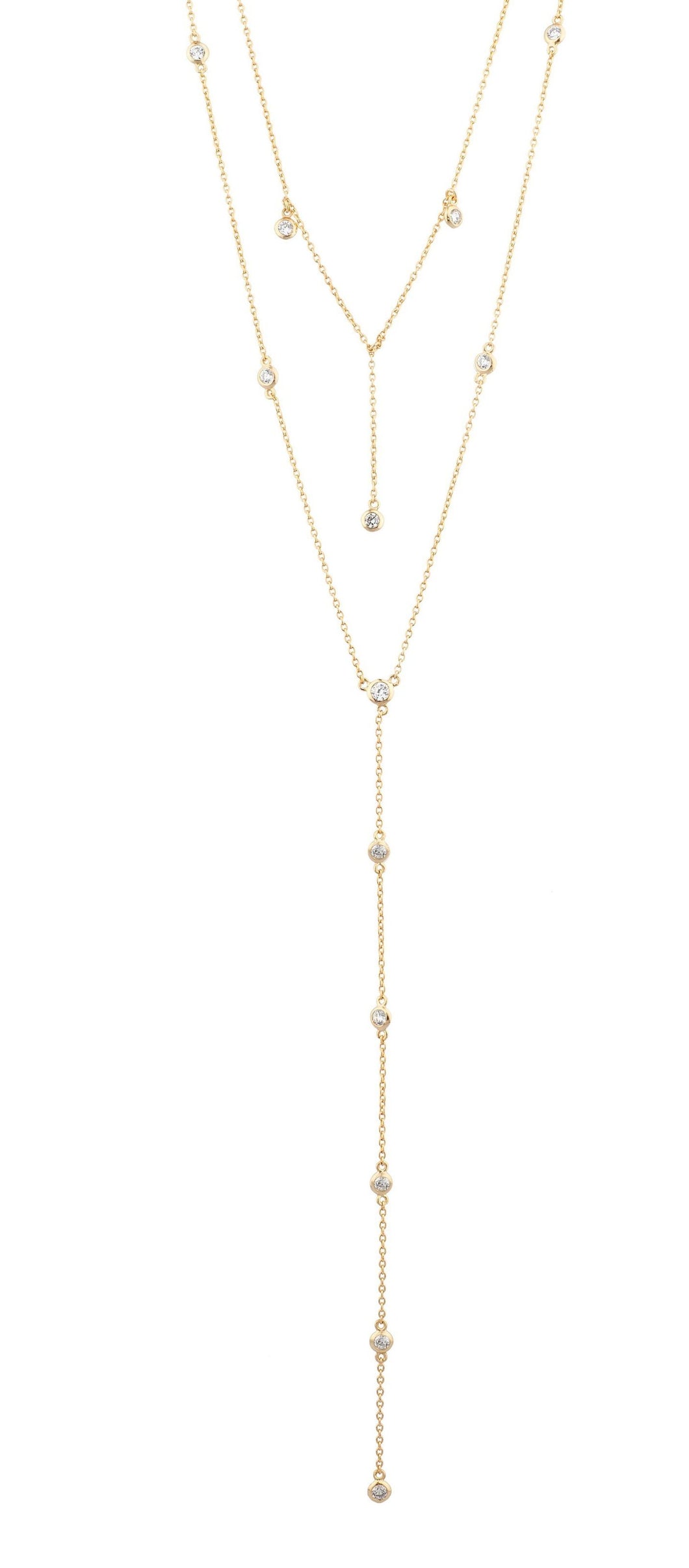 Diamond Dangle Necklace