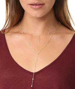 Diamond Dangle Necklace