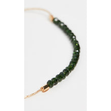 Load image into Gallery viewer, Natasha Gemstone Bracelet - Emerald
